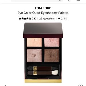 Tom Ford Nude Dip Eyeshadow Quad